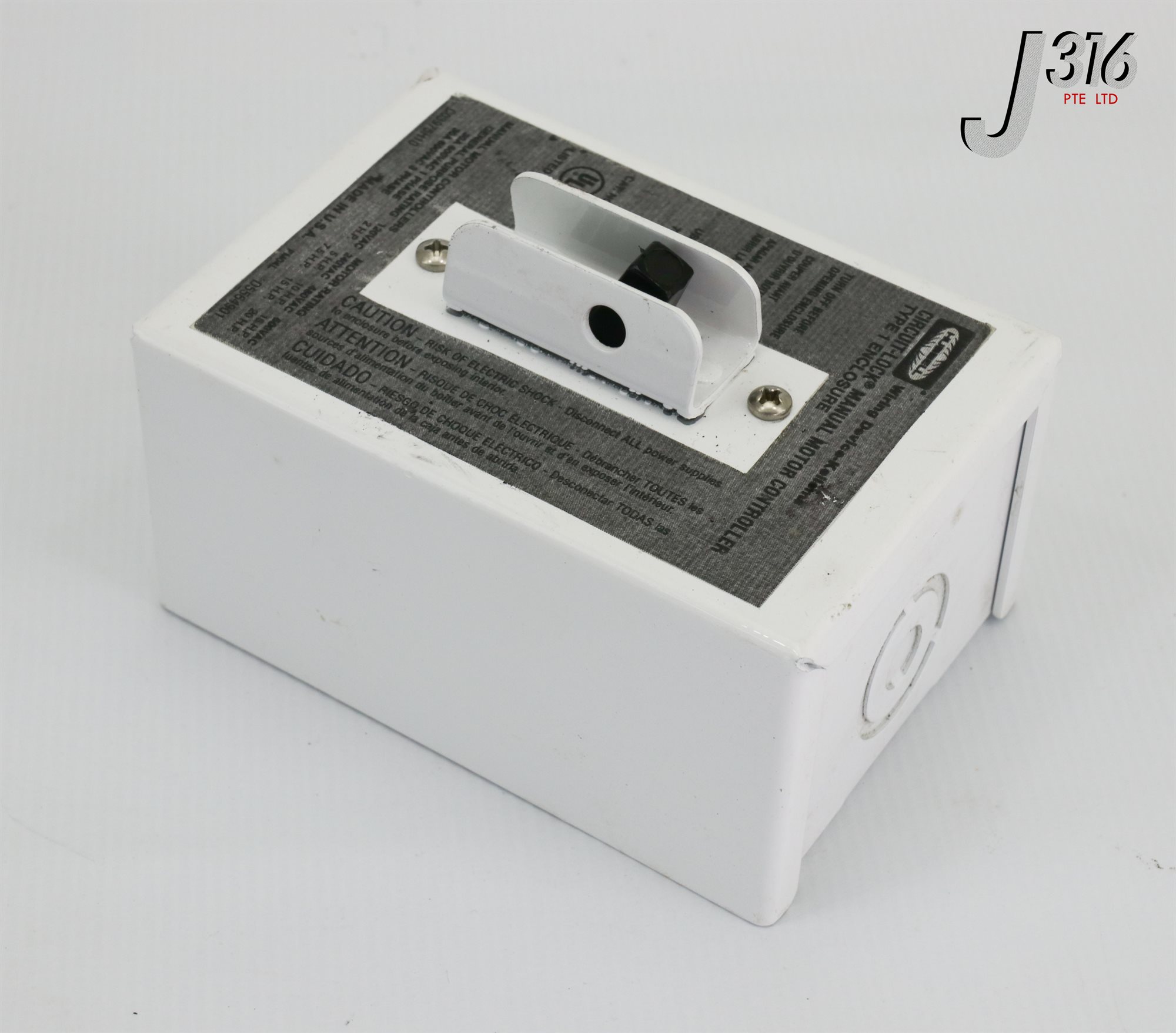 Hubbell Circuit-Lock Manual Motor Controller - Toggle Disconnect Without Overload 2 thumbnail image